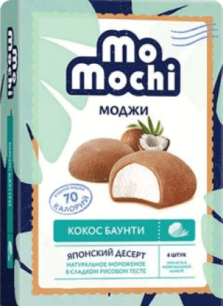 MoMochi Кокос баунти